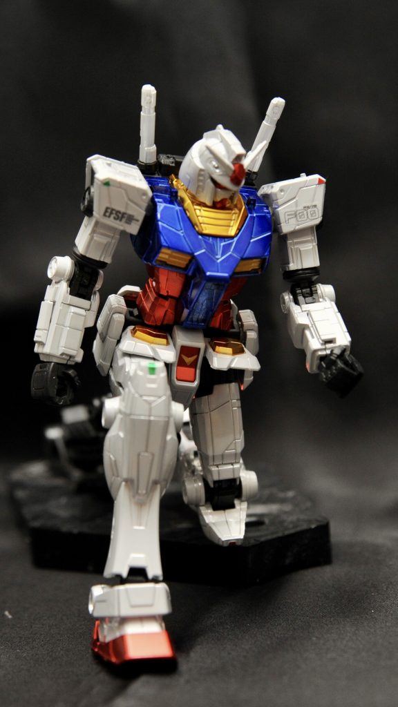 ここでトラブル(演出上の)発生!膝をついてしまいます。