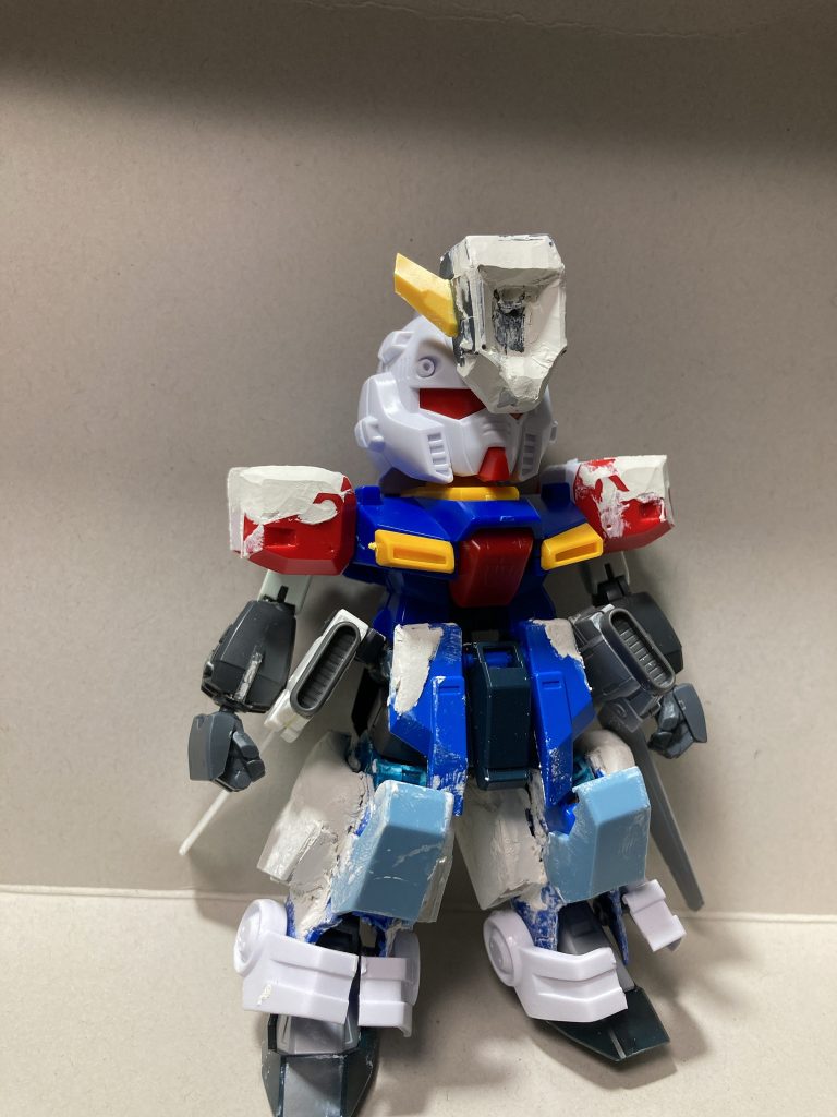 最初機。余ったパーツの有効利用が作成のきっかけでした、