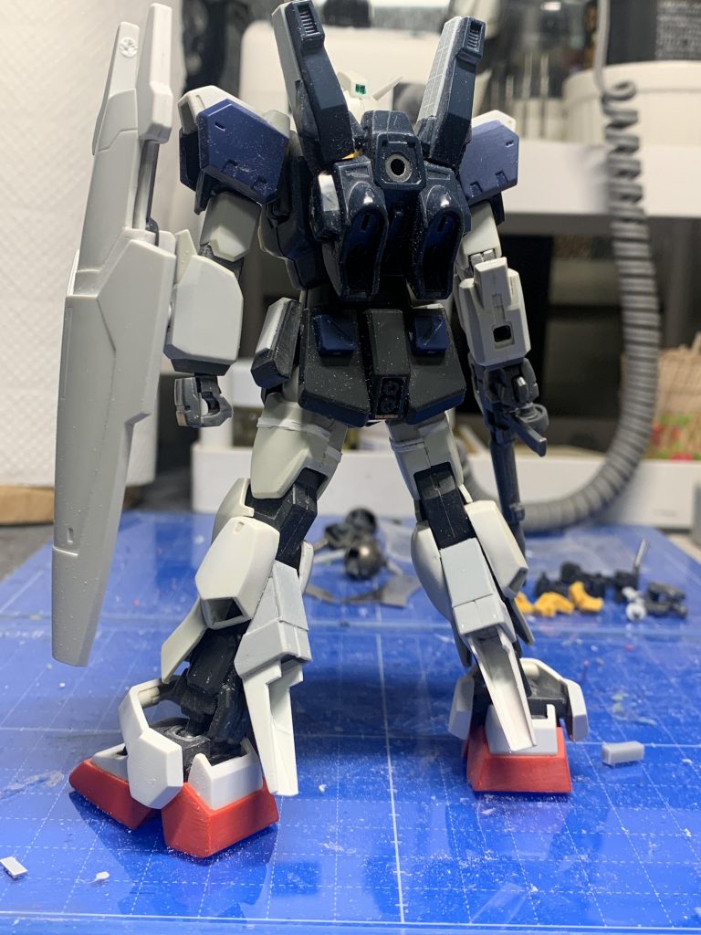 ふくらはぎの製作