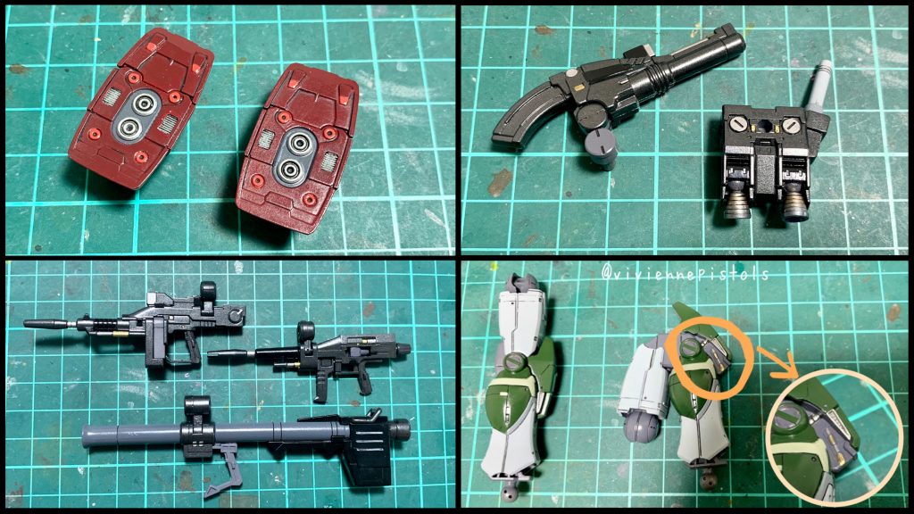 *細部の塗り分け