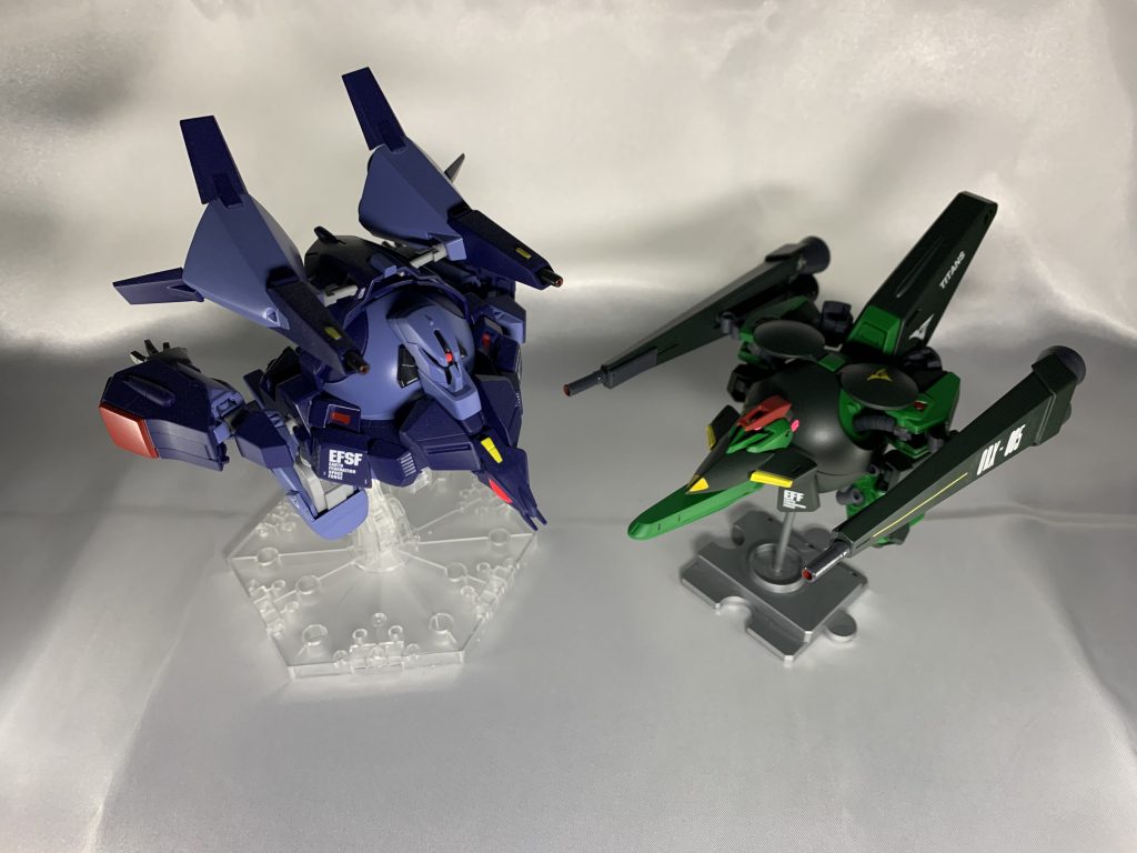 最後に可変機同士で、はい！ チ〜ズ📸