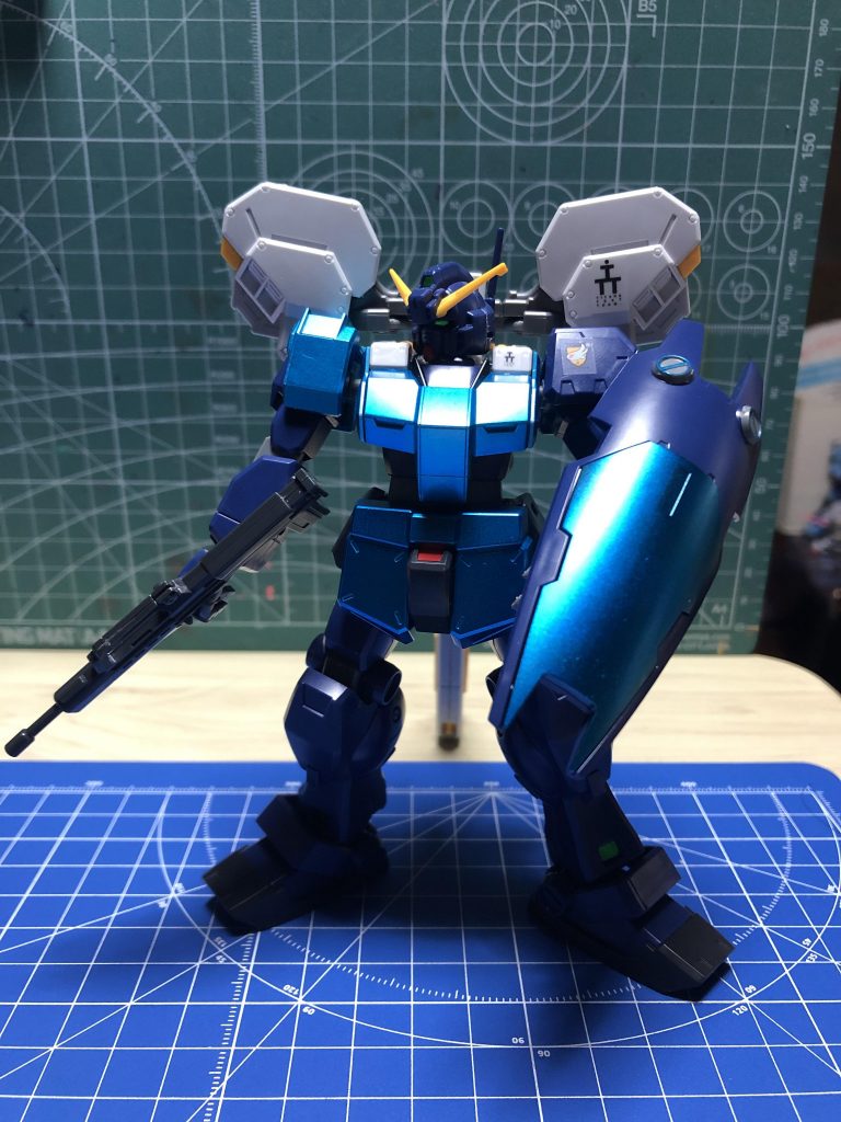 完成。2号機はヘイズル系ではスマートな方なのでちょっとボリュームが出ましたね。テスト機のバリエーション感があって良いと思います。