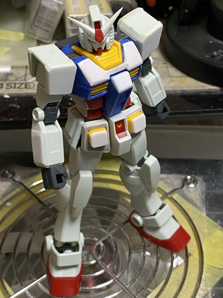 上半身は完了した所です