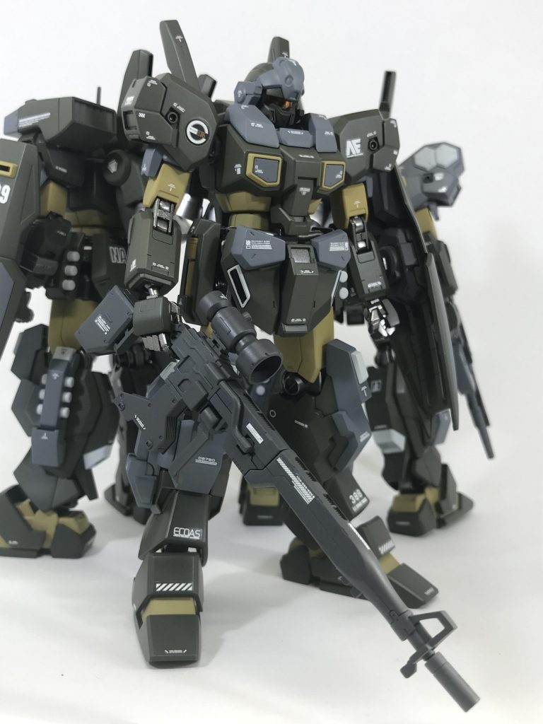 ２号機（機体No.388）ロングレンジ ビームライフルを装備した後衛役の機体です。