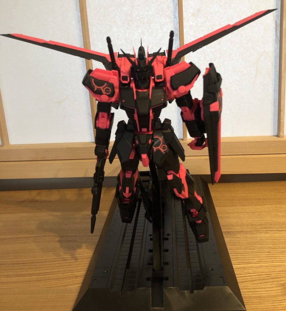 今回は素組みプラスつや消しトップコートのみの簡単仕上げです