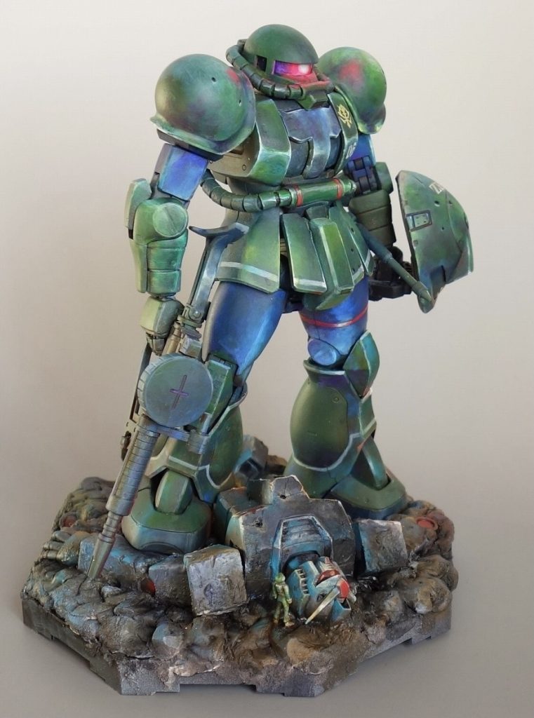 ゴッグシールド　MS-06AザクⅡ初期型–5枚目/制作者：@館長