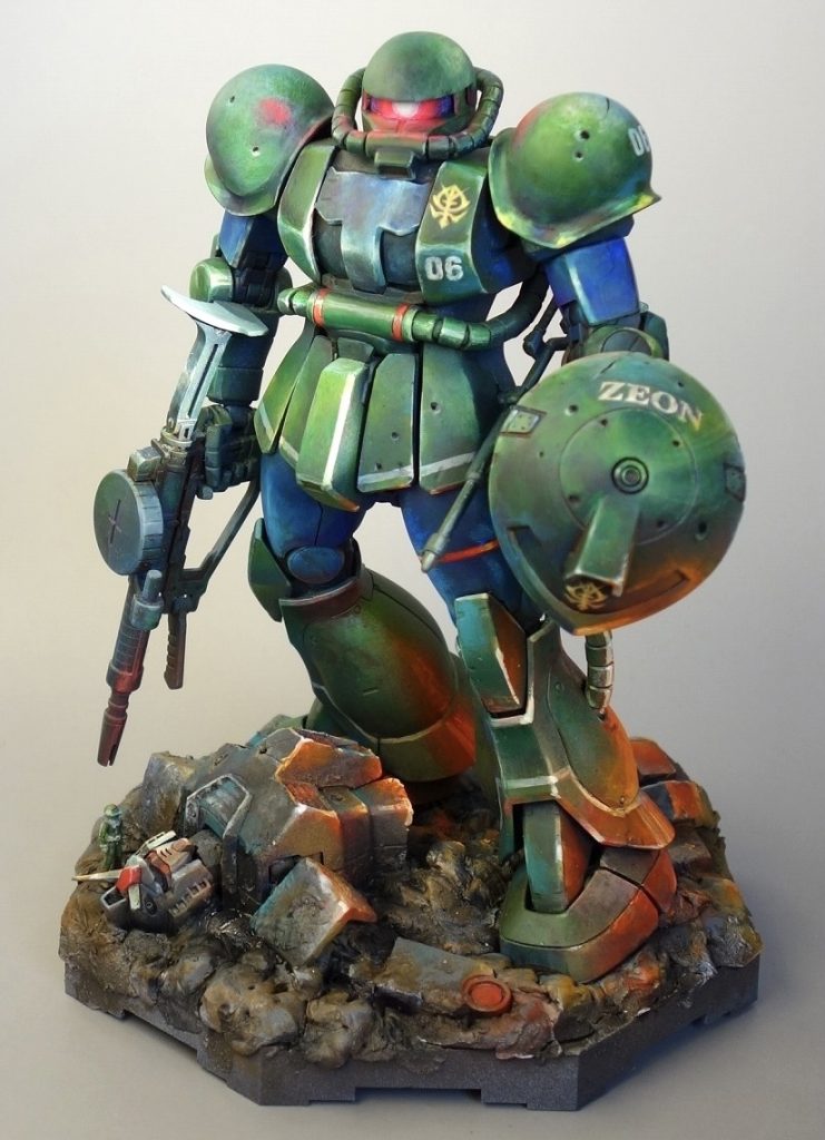 ゴッグシールド　MS-06AザクⅡ初期型–2枚目/制作者：@館長