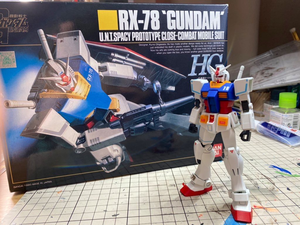 エントリーグレード 旧HGガンダムカラー–3枚目/制作者：ますす