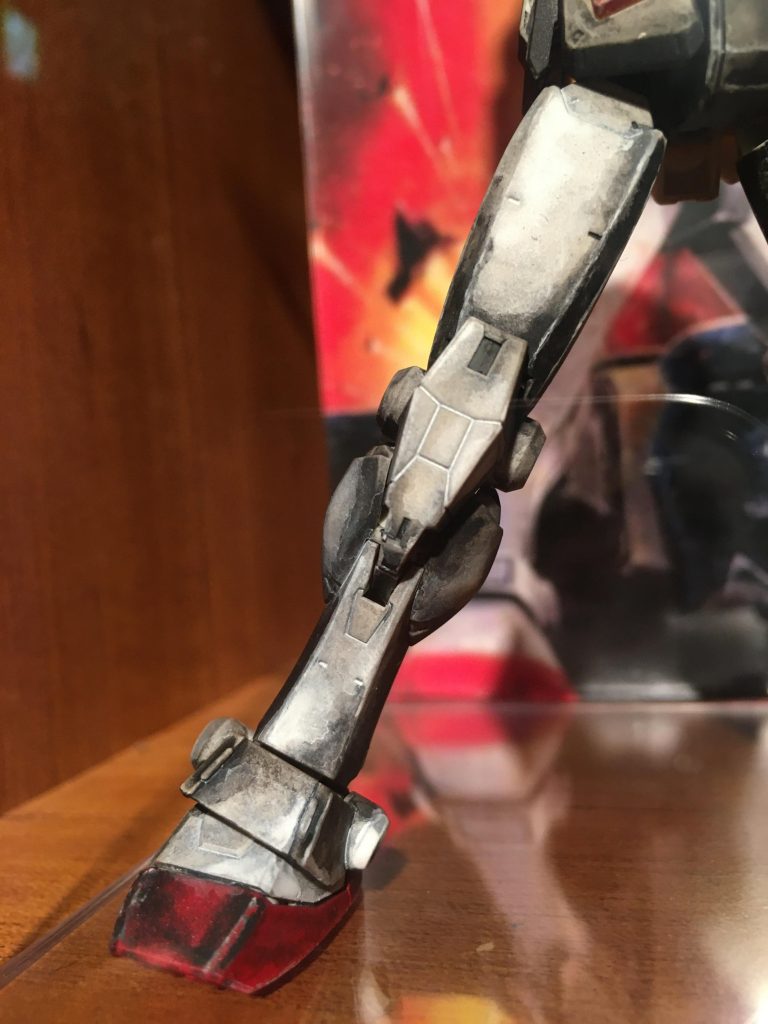 スネとくるぶしの辺りは結構気に入ってます。