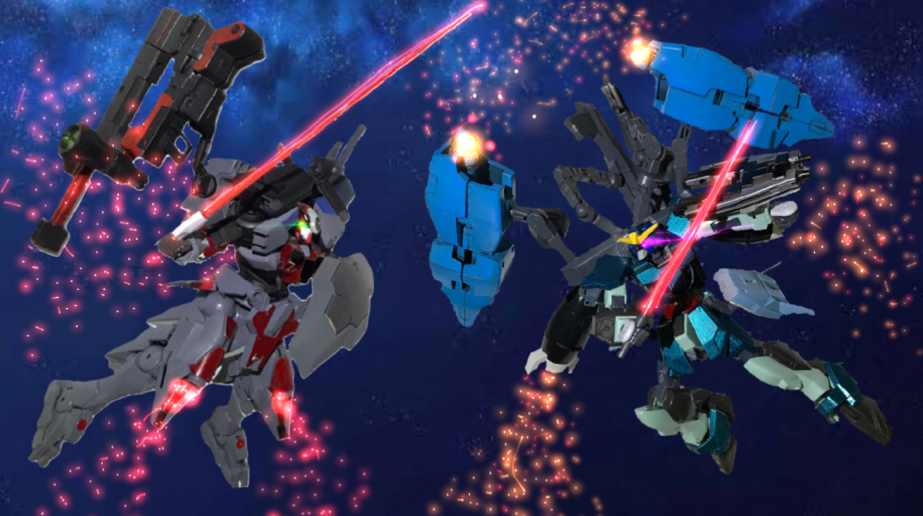 似非ガンダムファイト、レディーゴー‼️お前とファイトやるの息苦しいよ……(重装備のせい)