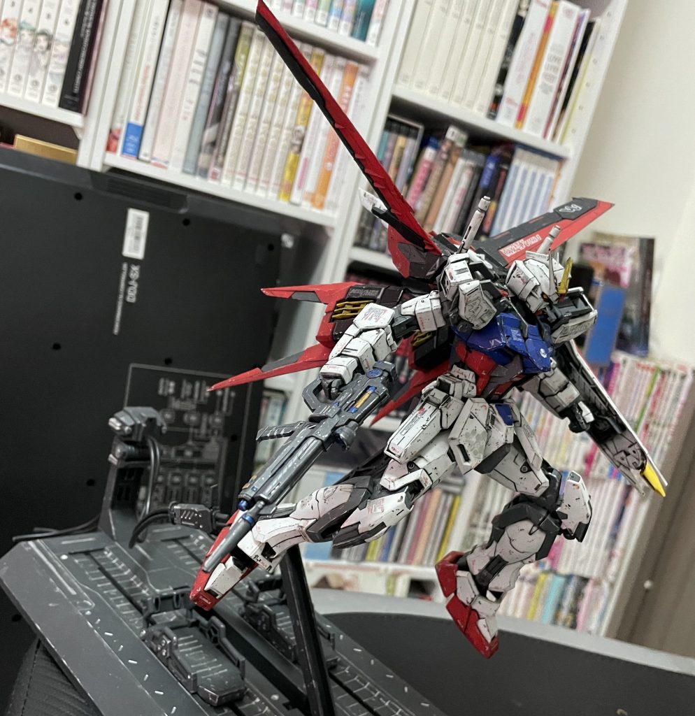 MGエールストライク【お手軽成形色仕上げ】–5枚目/制作者：P