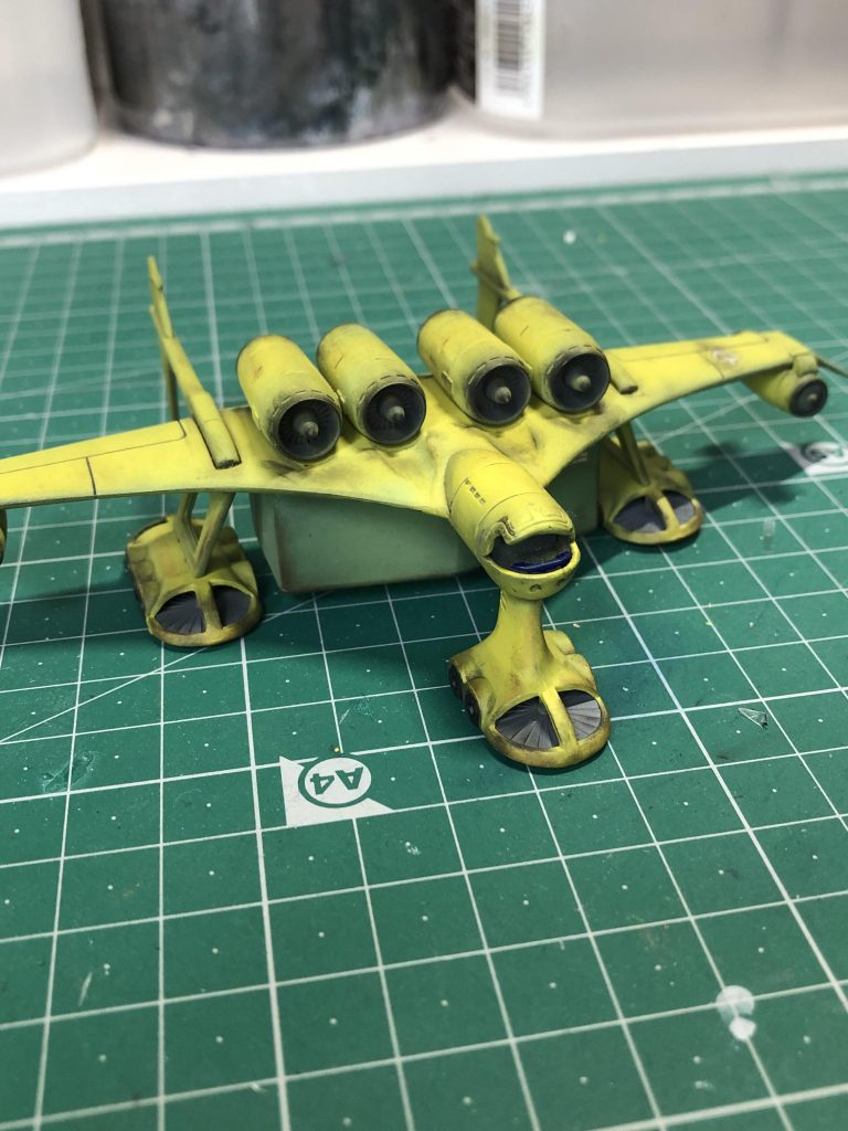 結構汚しました。