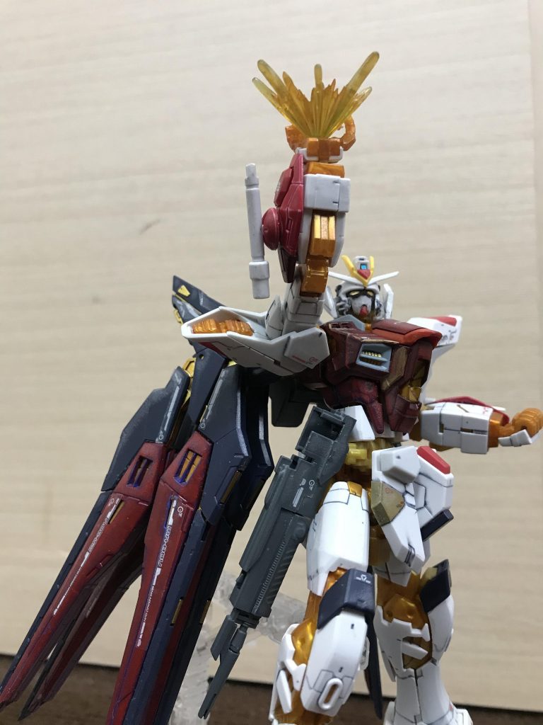 エクセリアフィンガーフレームを粉砕することで敵機を戦闘不能にすることができる