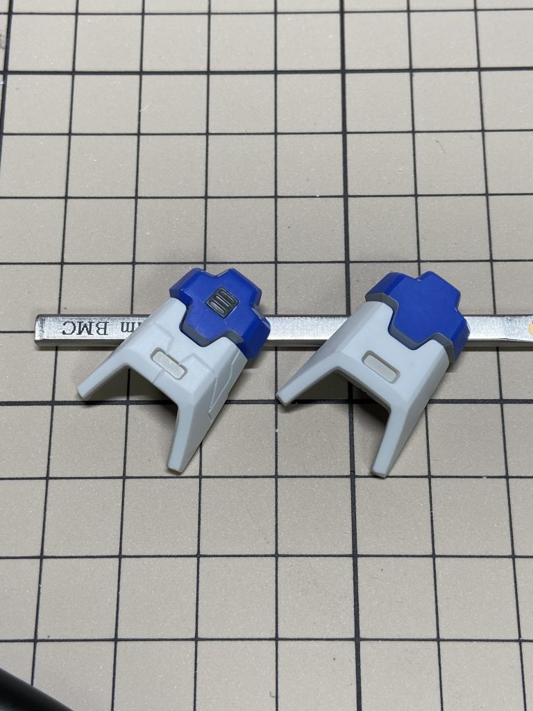 スジボリやディティールアップ（その1）