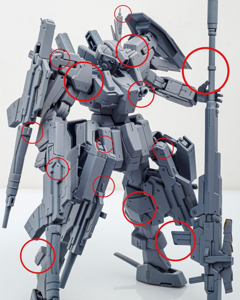 サフ萌え&赤マルが改修箇所の一部です。