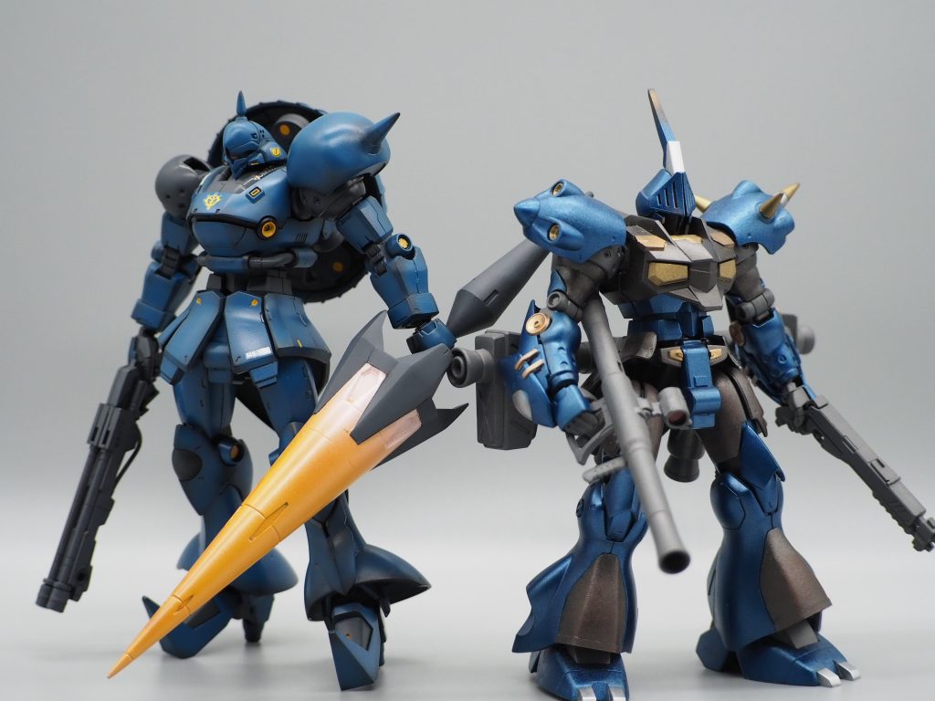 元祖ギャンプファーとのツーショット。制作されたわかもんさんより頂いた作品です、自分はわかもんさんの意志を継いだ2号機を作ったという設定です( ^ω^ )当時ギャンプファーを見た時はその手があったかとかネーミングセンス良い!など興奮していた覚えが今でもあります(笑)