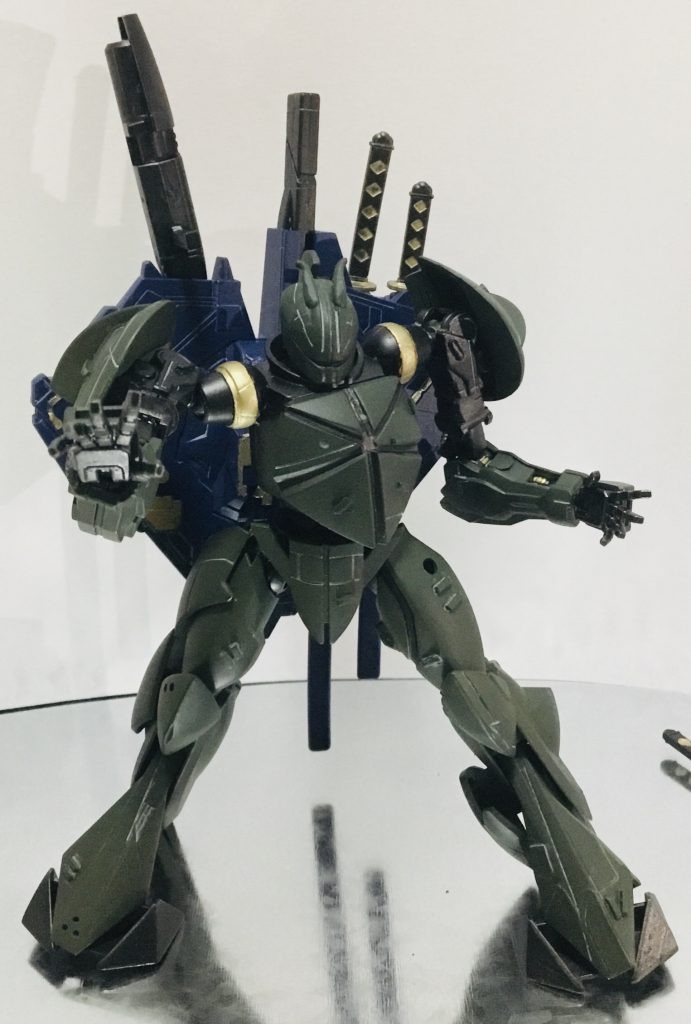 シャイニングフィンガー‼︎改修されたことで通常マニュピレーターからもシャイングフィンガーを打てるようになったという設定です笑そのため手甲はカミキバーニングの物を使用しています。(Gガン系統手に入らないので…)