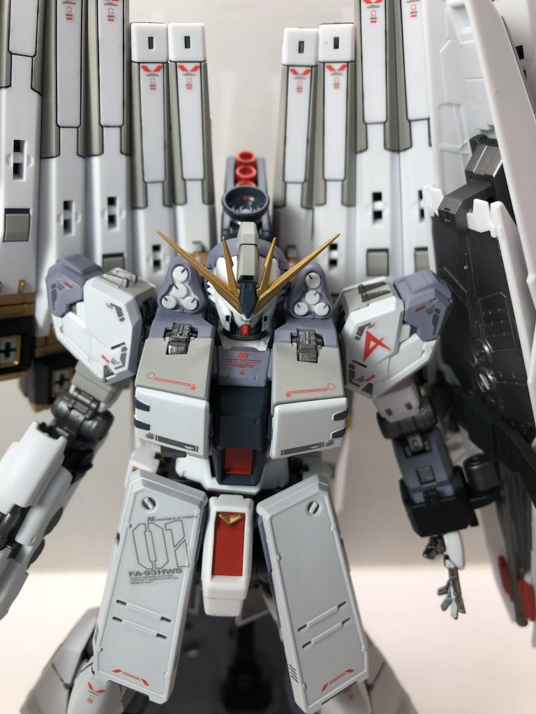 RG νガンダムH.W.S＋ダブルフィンファンネル–5枚目/制作者：maru