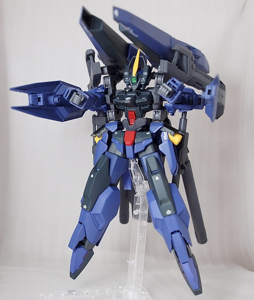 ゲームANUBISのベクターキャノンっぽさがあって気に入っているポーズです。