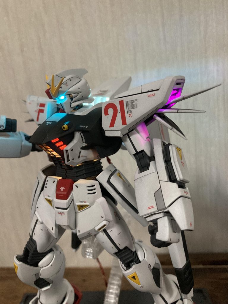 MG ガンダムF91 電飾改造–2枚目/制作者：ジン