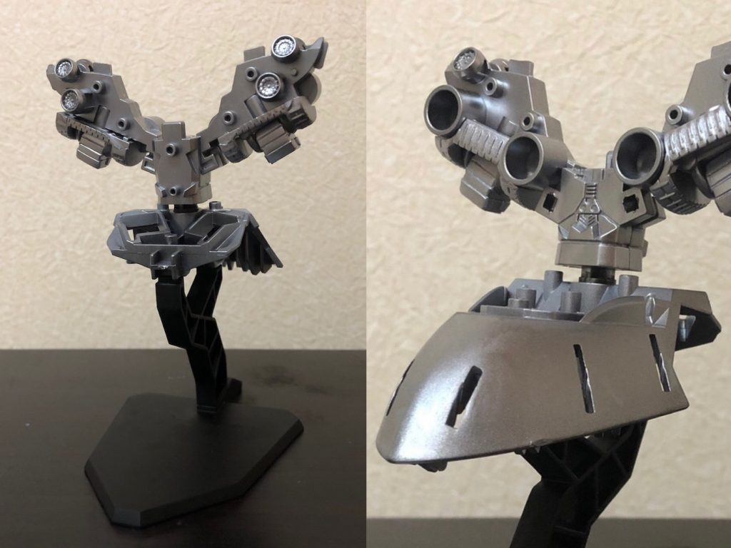 フレーム塗装。台座のネオジオンマークは削りました。