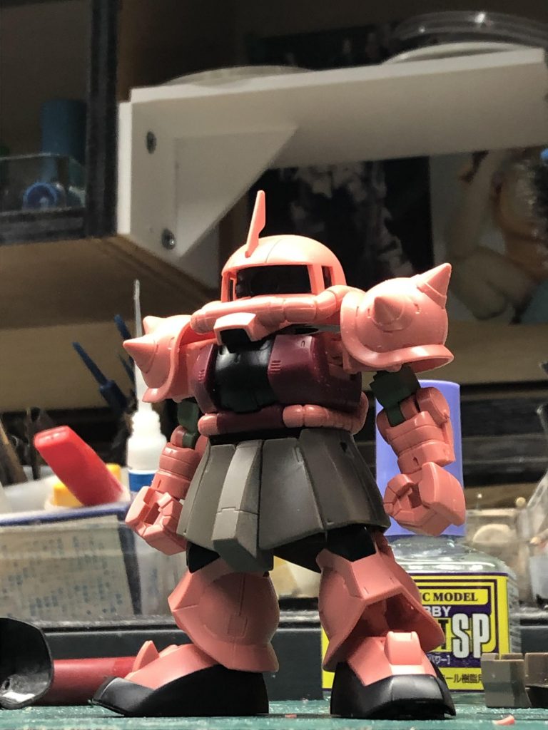 腰だけＨＧのザクスナイパー使いましたよっと