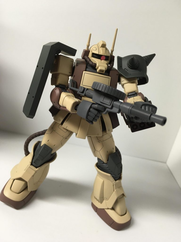 ザク・デザートタイプ(ダブルアンテナ仕様)–4枚目/制作者：ﾎｯﾎｩ