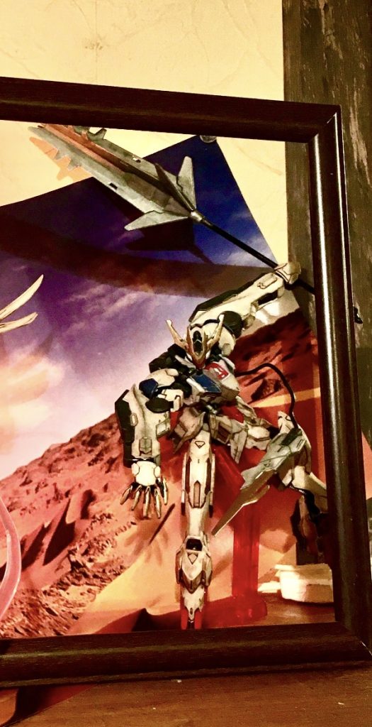 今はちょっと違う風に飾ってます。めっちゃ戦ってます。これはまた後ほど