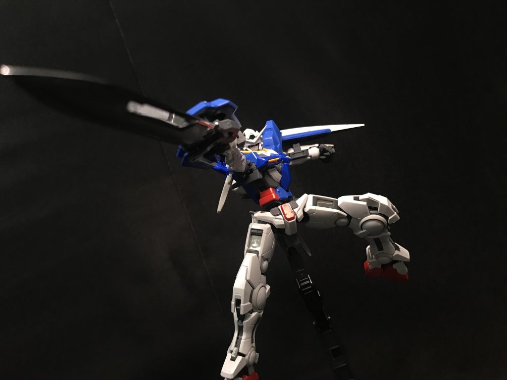 あー！今思いましたがエクシアリペアIIのポーズ突き刺し構えやっとけばよかったです💦