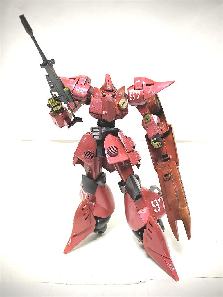 足首はキュベレイ から移植して大型化&ハイヒール