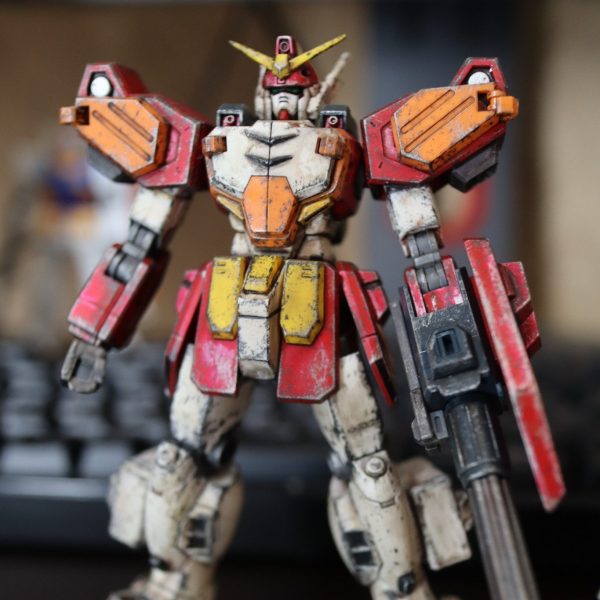 2-2 HGガンダムヘビーアームズ ウェザリング仕上げ