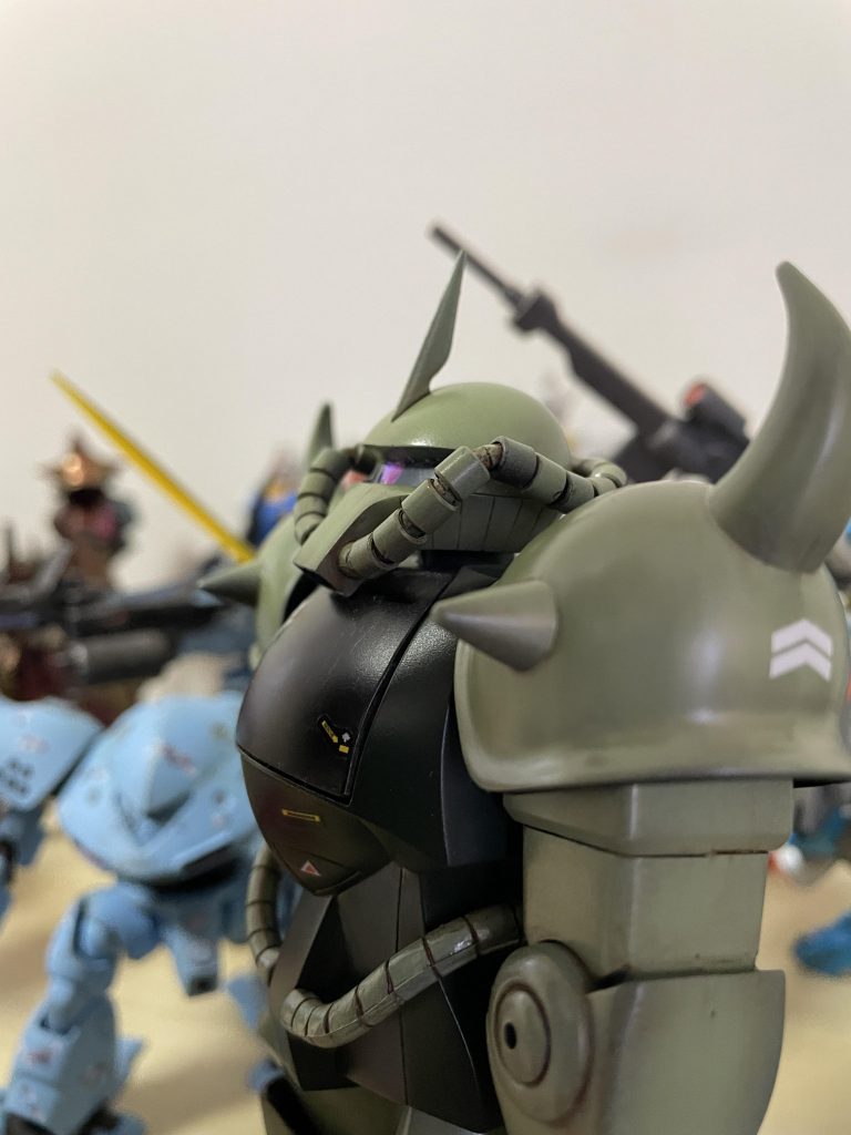 旧キット　100/1 グフ–5枚目/制作者：Libra1022