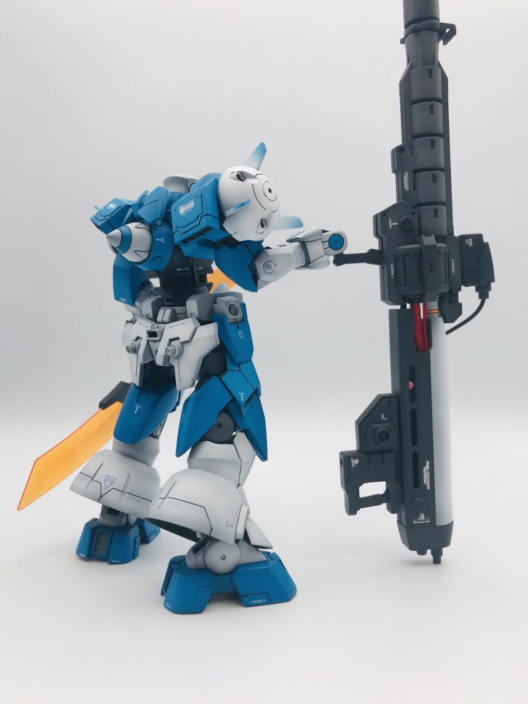 まだ入手できないRgHiνガンダムのハイパーメガランチャーを参考にしました。