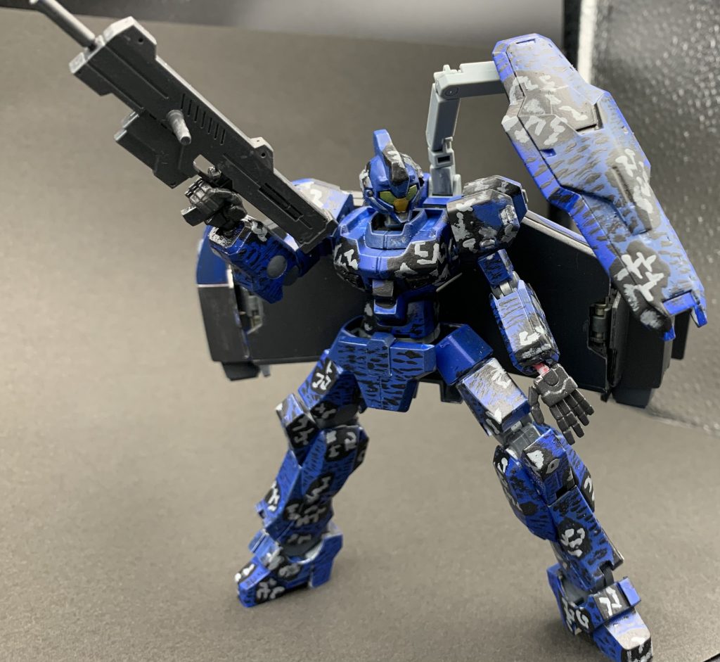 けっこうポーズとか決まるのですが、最近撮影ブースが使いにくいので、ジオラマベース頼りになっちゃいますね