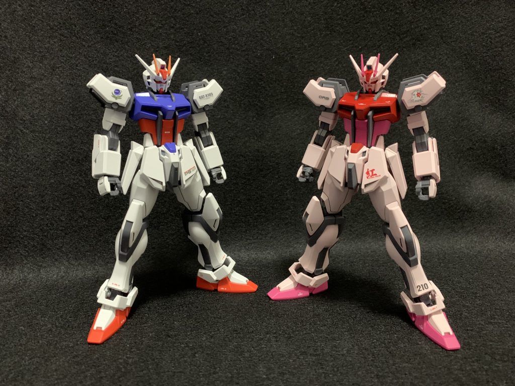 前回製作したストライクガンダムと