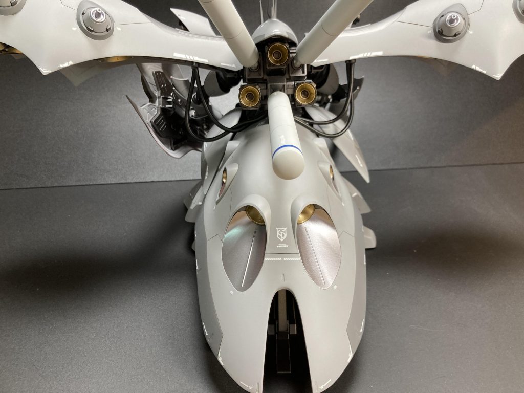 HGUC ナイチンゲール（ロールアウトカラー）–2枚目/制作者：510チャンネル