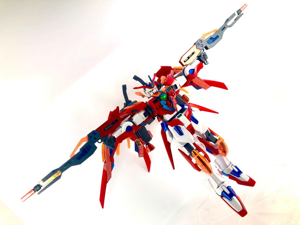 ツインバスターライフルはこのポーズが1番お気に入りです。