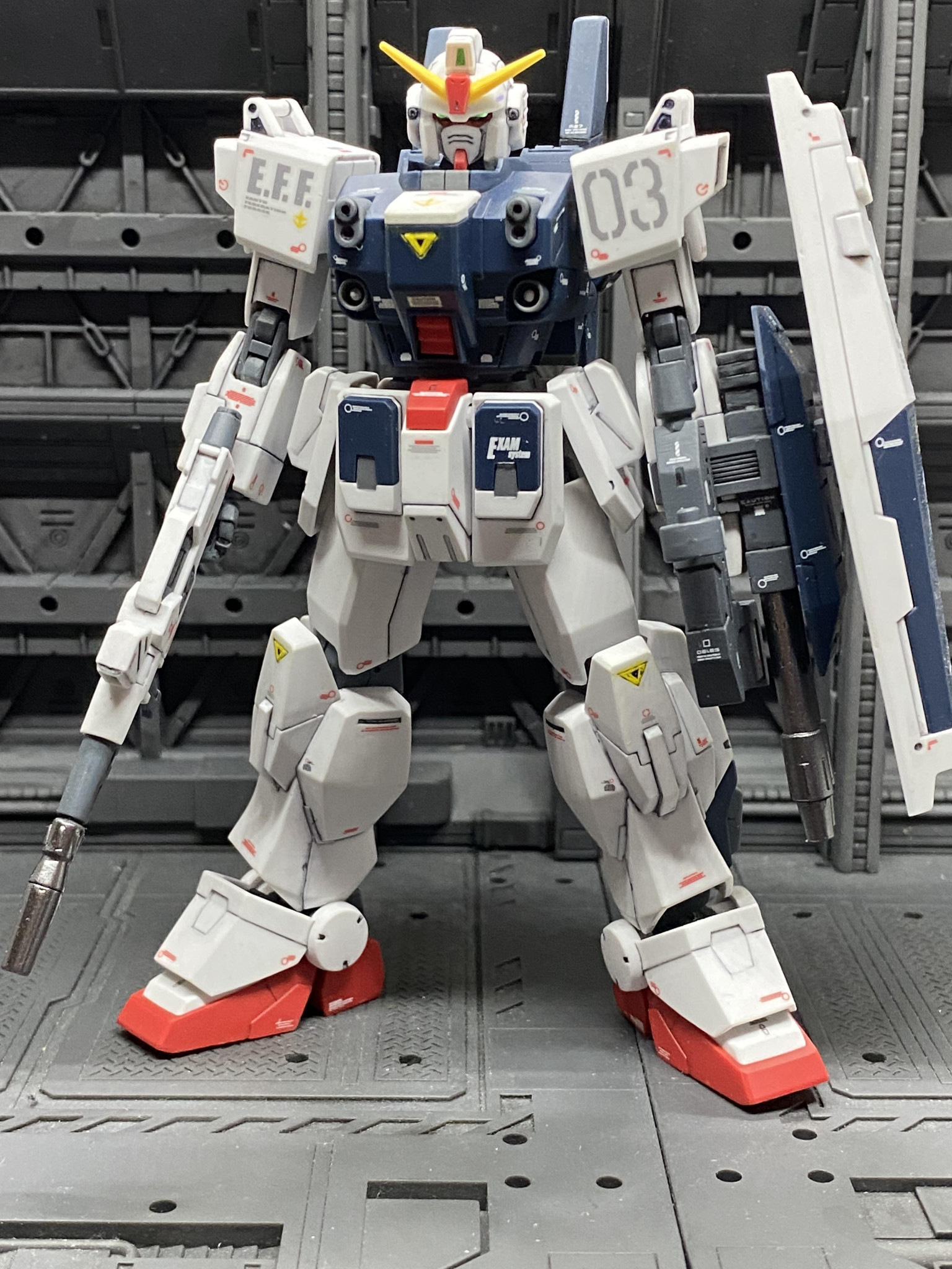 Hguc No 9 Rx 79bd 3 ブルーディスティニー3号機 Exam ウサ男さんのガンプラ作品 Gunsta ガンスタ