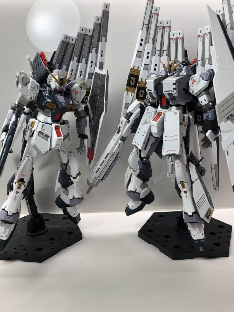 RG νガンダムH.W.S＋ダブルフィンファンネル–4枚目/制作者：maru