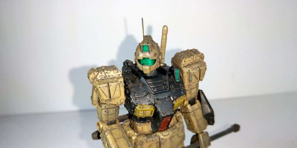 頭部もFGガンダムの頭部を加工して小顔化しました😊