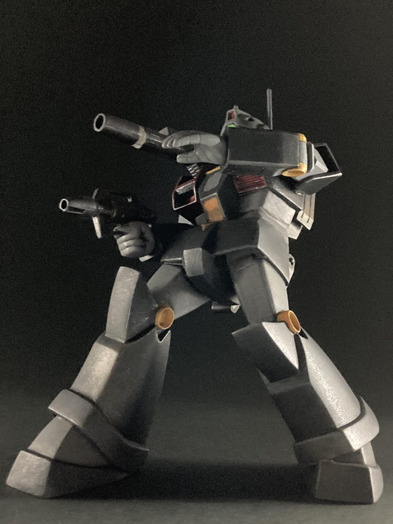 旧キットを加工し自分に出来る限り、動きのあるカッコイイポーズを目指して作ってみました♨️