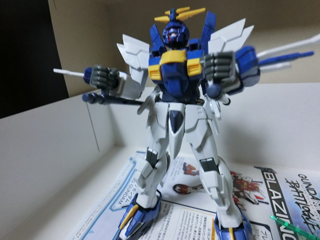 出力開放版。うまくポーズが決めきれてない