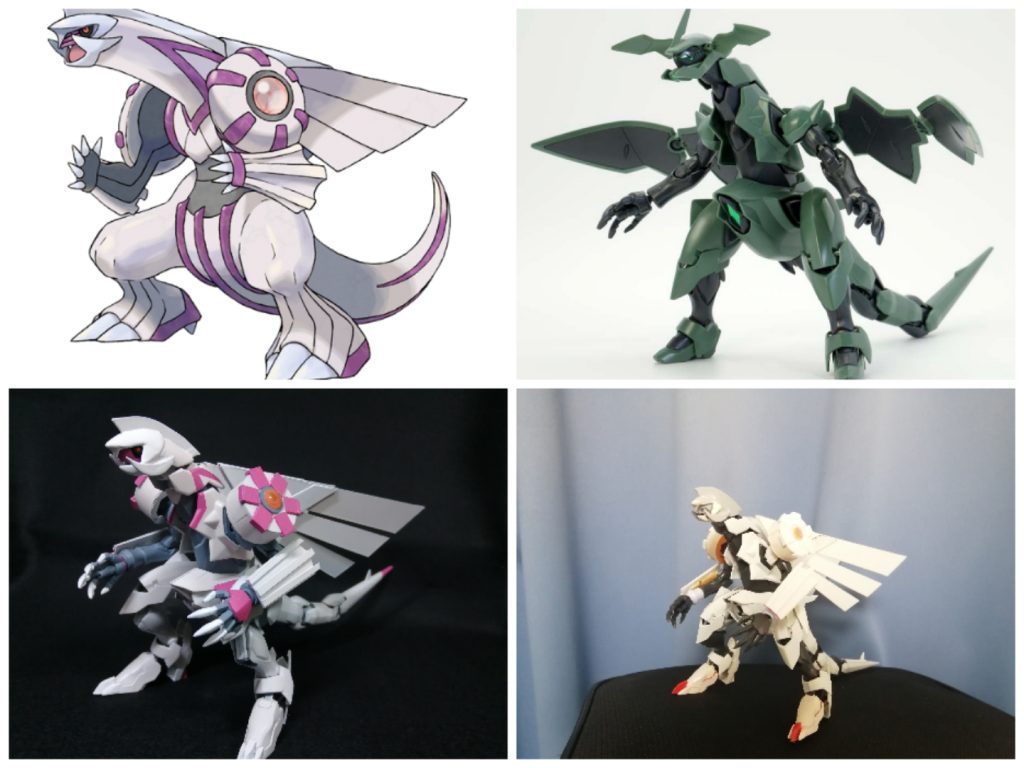 素組と塗装前と元ネタ。