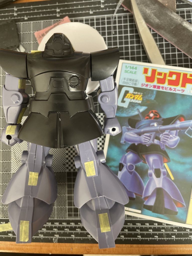 仮組みです。