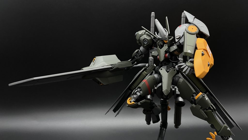 【改造ガンプラ】ハシビル専用2号機 シュービルドライテ–4枚目/制作者:ハシビル