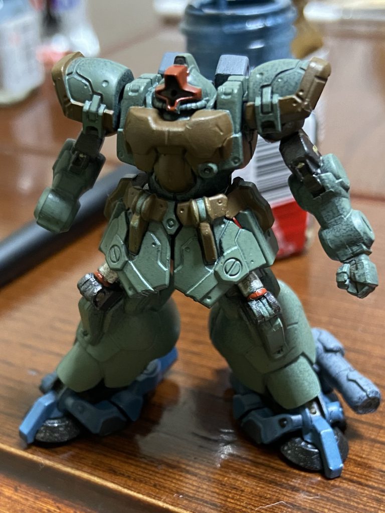 ベース塗装から部分塗装✨