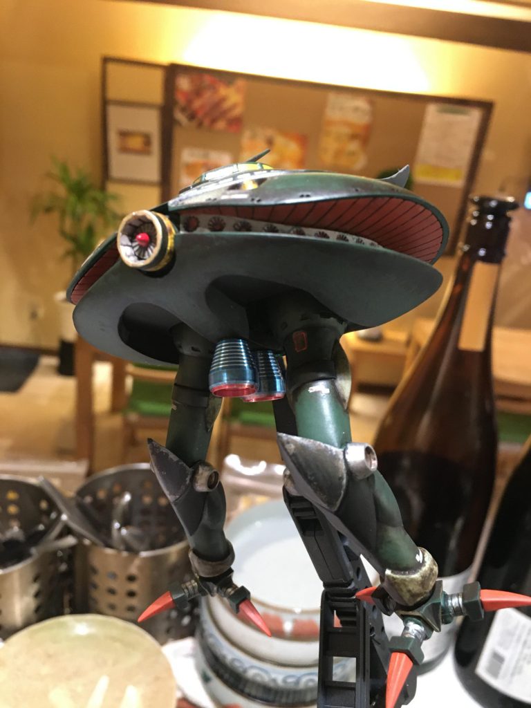 初使用のアルミバーニア