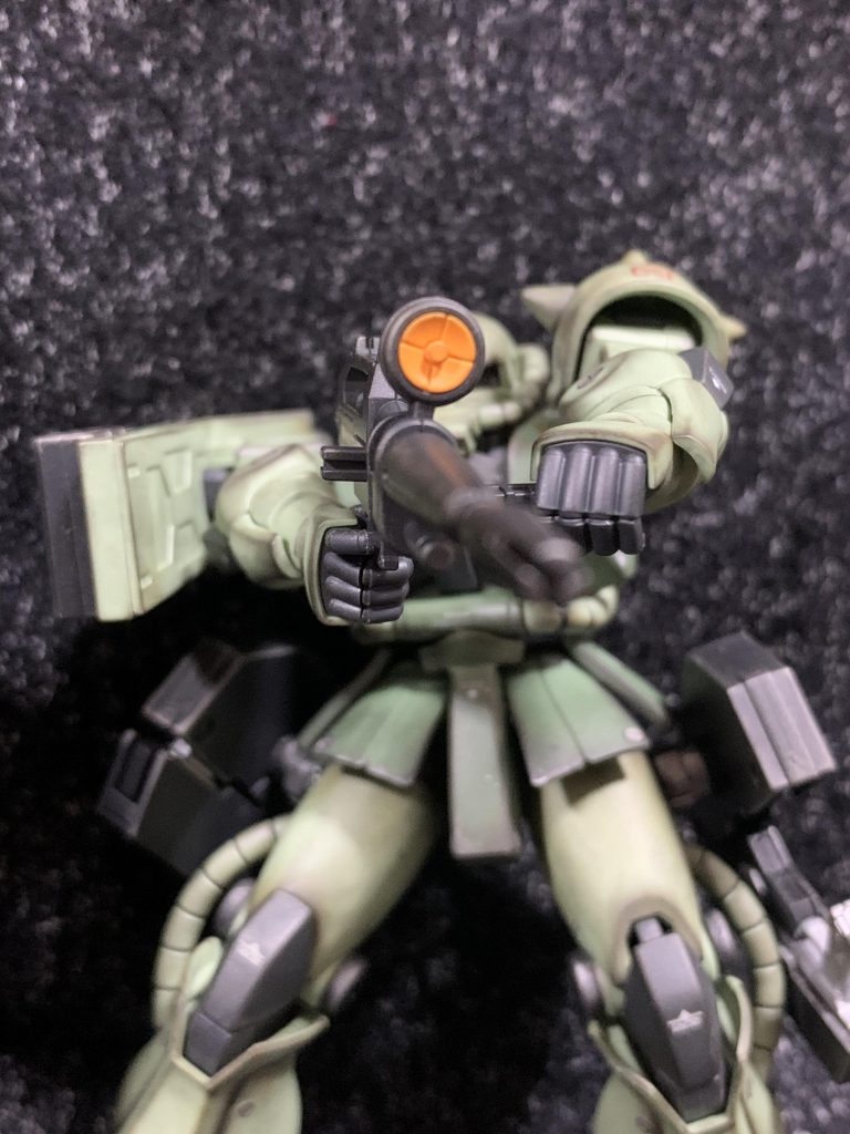 ザク II 成形色ウェザリング–7枚目/制作者：Lieeze