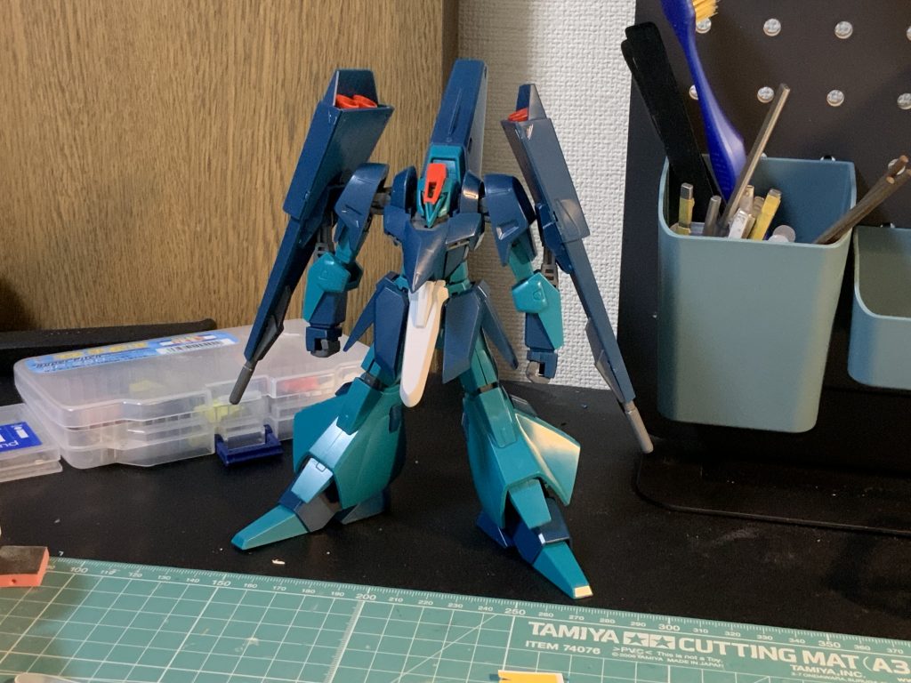 出来の良いキットを思いますが、古いキットからかヒケ処理が大変でした… ご覧いただきありがとうございました。