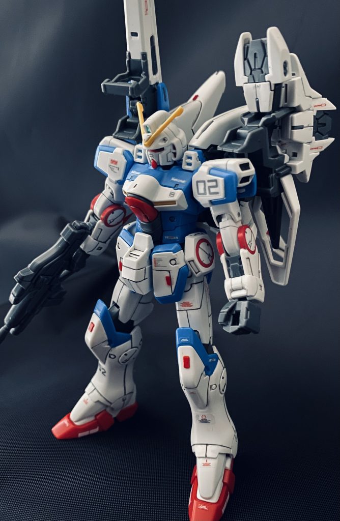 本当にちょこっと弄っただけなのですが、カッコよくて素組段階でカッコいい…と独り言を漏らすほどでした(｡-_-｡)